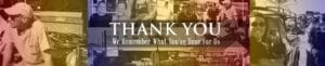 Thank You We Remember